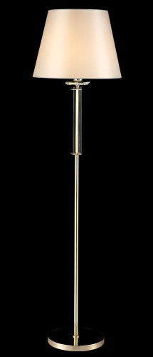 Торшер NICOLAS PT1 GOLD/WHITE Crystal Lux  белый 1 лампа, основание золотое в стиле современный
 фото 4